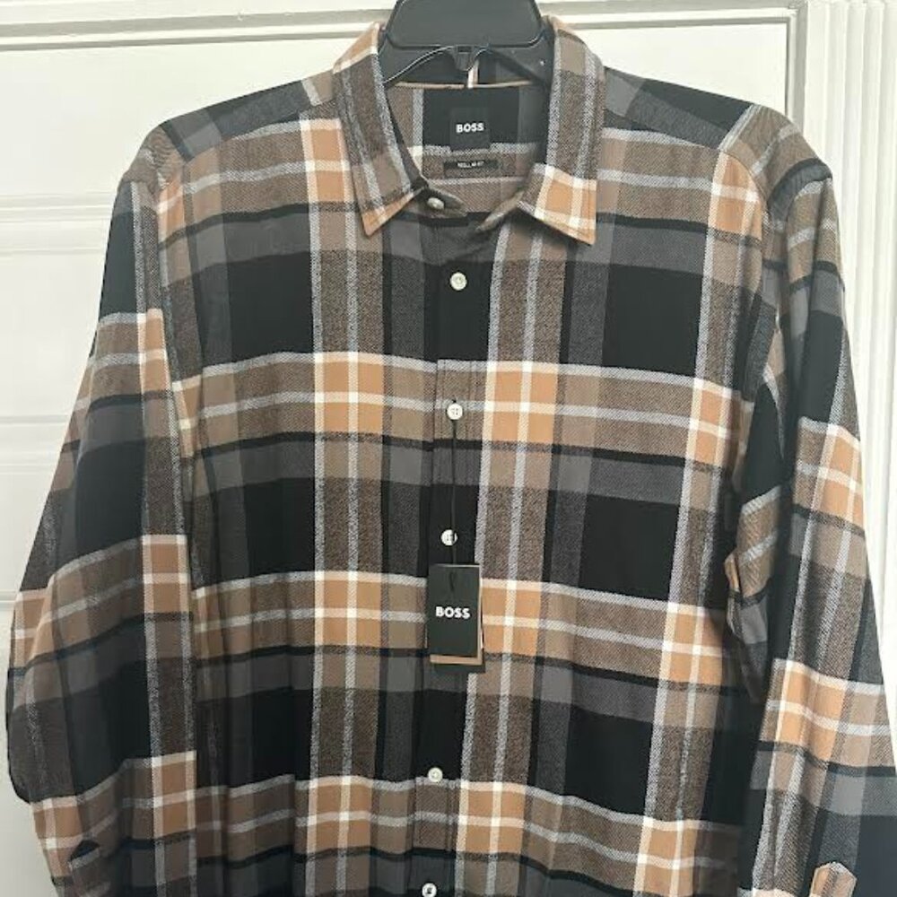 Boss Liam Kent Plaid Shirt BOSS XXL